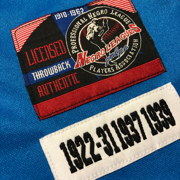 Vintage NWT St. Louis Stars Negro League Jersey #17 Blue Size Large - Beyond 94