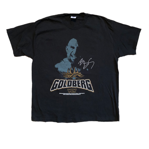 1998 WCW Goldberg Shirt Black Size X-Large - Beyond 94