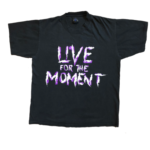 2001 WWF Hardy Boyz "Live For The Moment" Shirt Black Size Large - Beyond 94