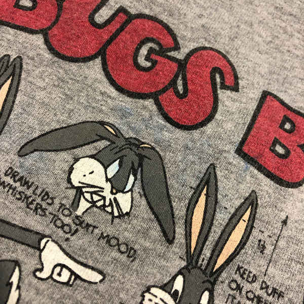 Vintage 90s Looney Tunes Bugs Bunny Single Stitch Shirt Size X-Large - Beyond 94