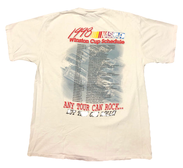 1998 Nascar Rolling On Tour Single Stitch Shirt Size X-Large - Beyond 94