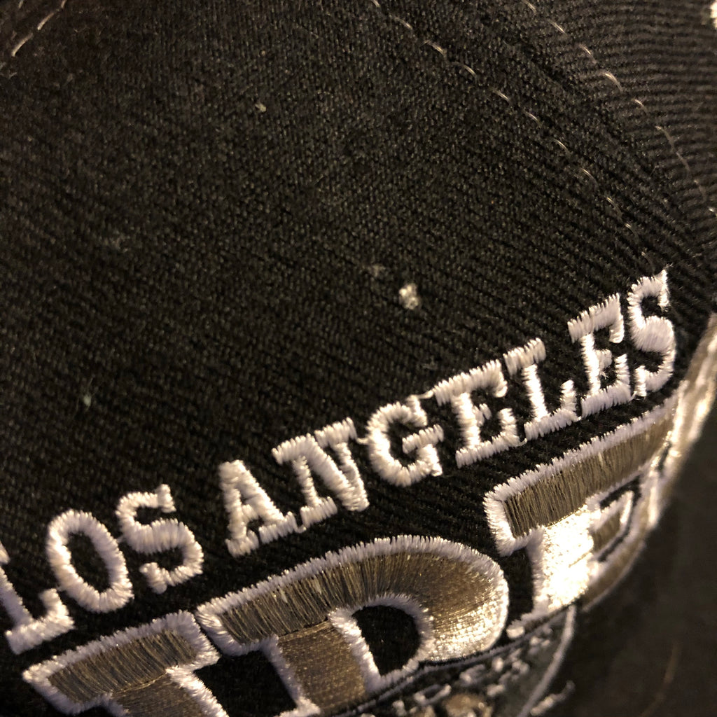 Vintage 90s Los Angeles Raiders Starter Tri Power Snapback Hat | Beyond 94