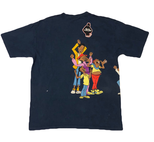 Vintage 90s Single Stitch Fat Albert & The Junkyard Gang Shirt Size Large - Beyond 94