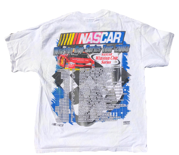 2003 NASCAR Winston Cup Shirt White Size Large - Beyond 94