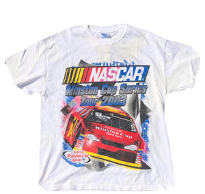 2003 NASCAR Winston Cup Shirt White Size Large - Beyond 94