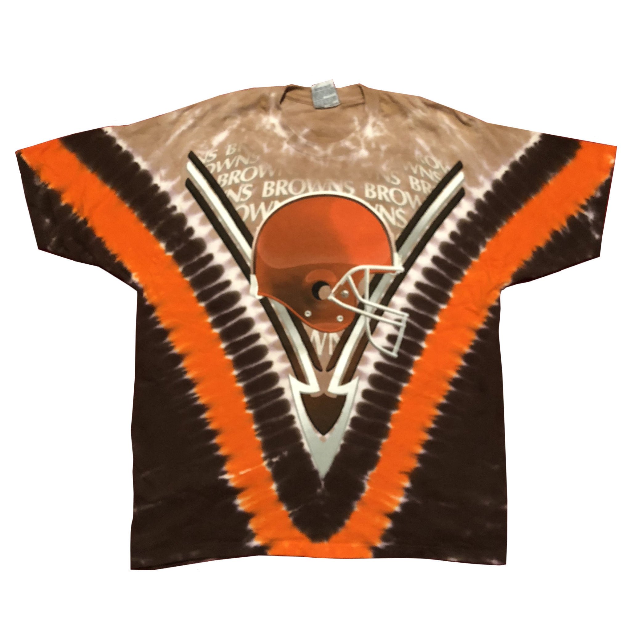 Retro HOMAGE NFL Cleveland Browns T-Shirt LARGE