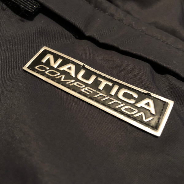 Vintage Nautica Competition 3M Windbreaker Pants Charcoal Size Large - Beyond 94