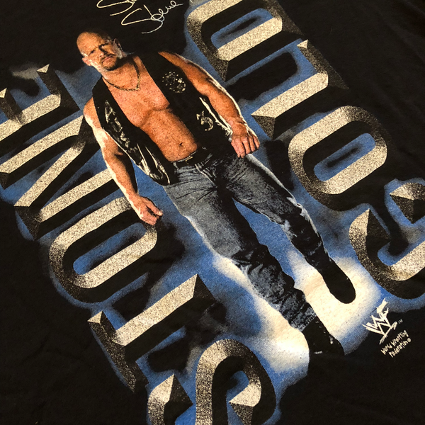 1999 WWF Stone Cold Steve Austin Shirt Black Size X-Large - Beyond 94