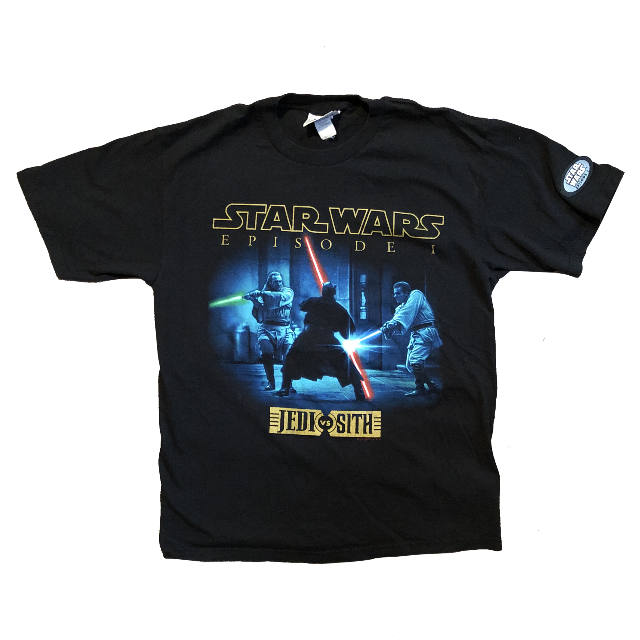 1999 Star Wars: Episode I – The Phantom Menace Shirt Black Size Large - Beyond 94