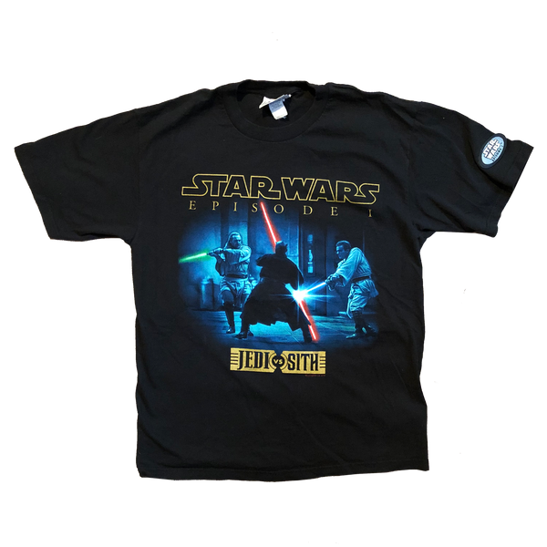 1999 Star Wars: Episode I – The Phantom Menace Shirt Black Size Large - Beyond 94