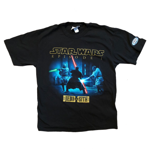 1999 Star Wars: Episode I – The Phantom Menace Shirt Black Size Large - Beyond 94