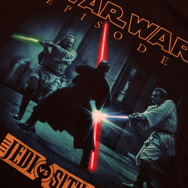 1999 Star Wars: Episode I – The Phantom Menace Shirt Black Size Large - Beyond 94